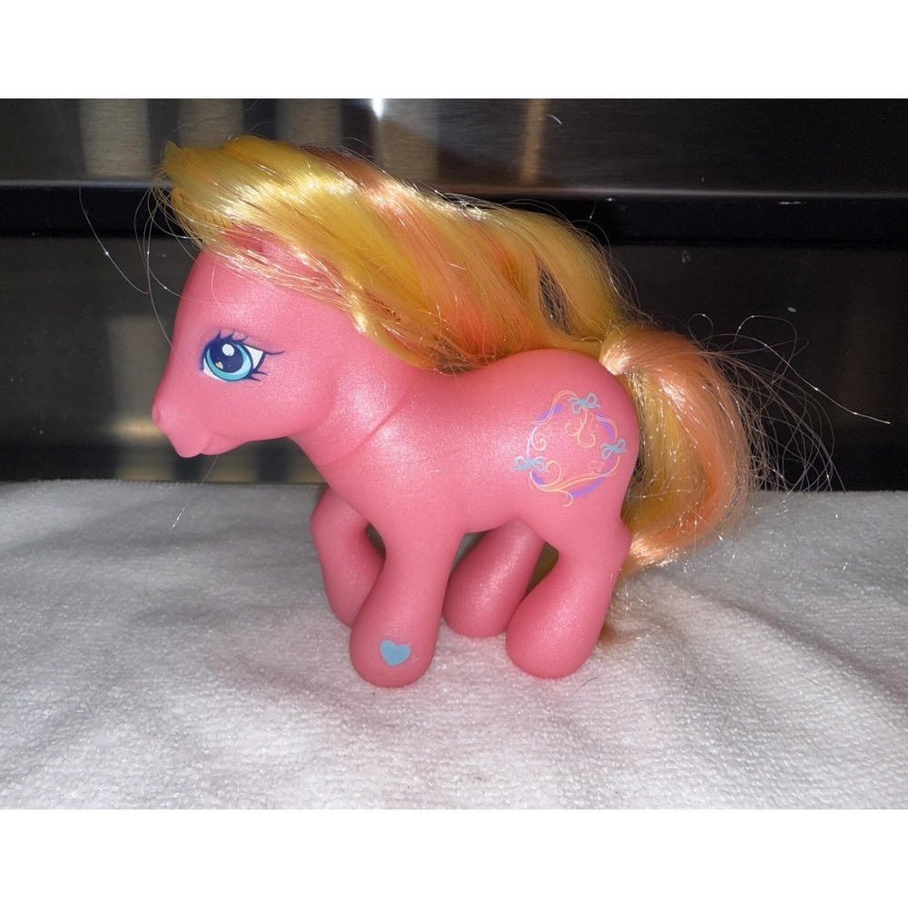 My Little Pony MLP G3 Amberlocks 2002 Hasbro Pink Amber Locks